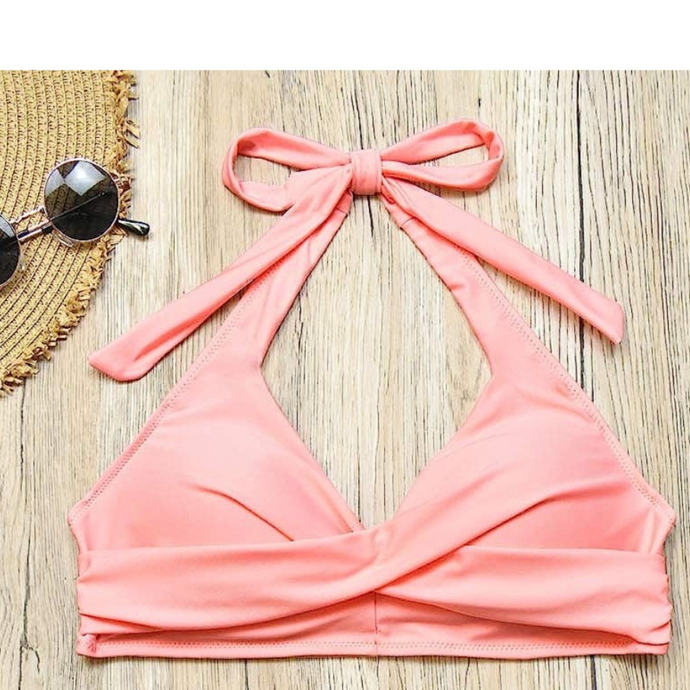 Amazon Barbie Pink Bikini Swim Top | size XL  | NEW